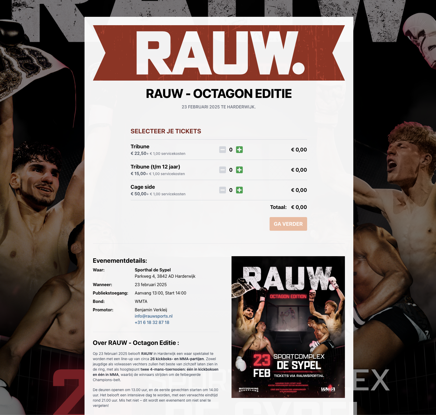 RAUW Ticketbox