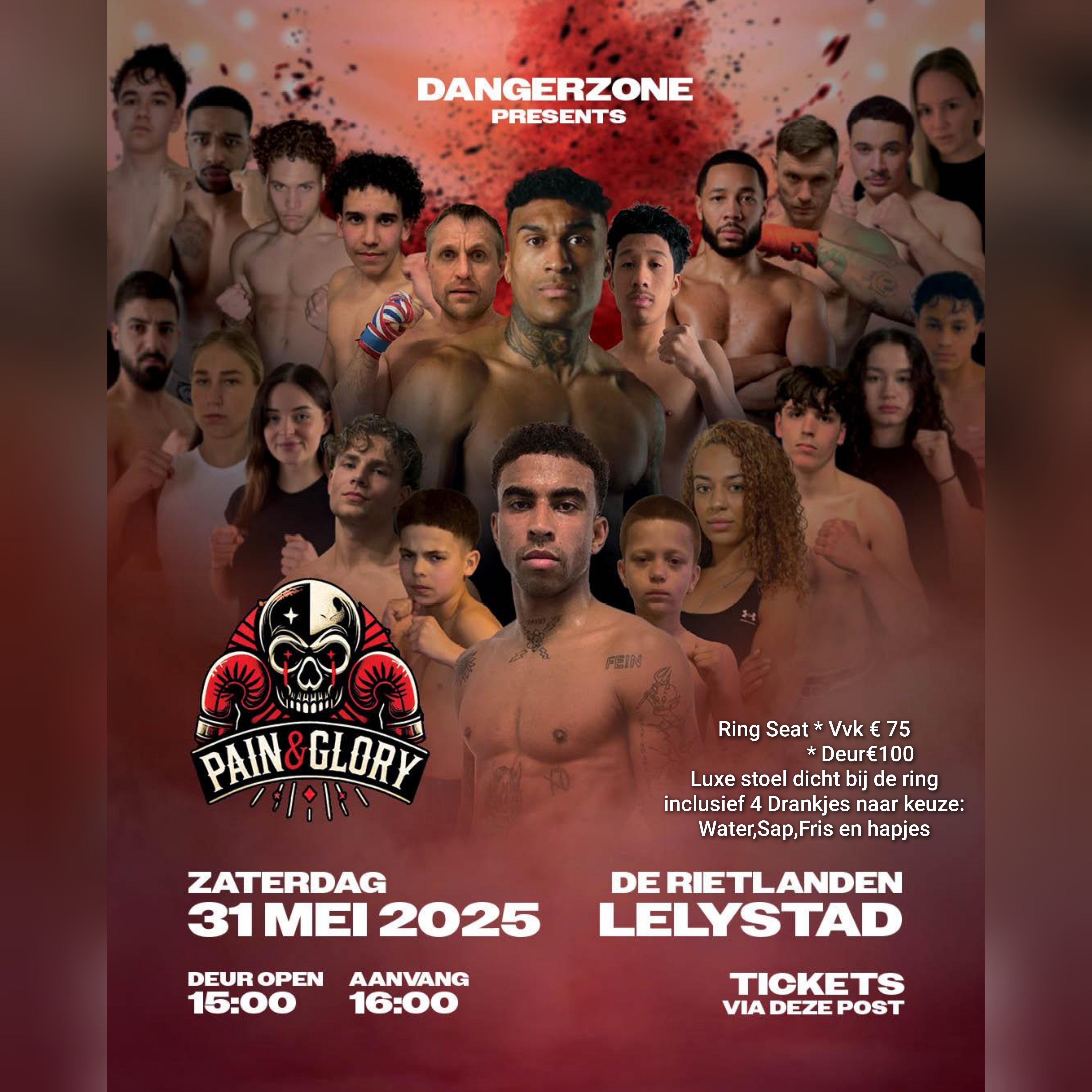 Dangerzone presents  Pain & Glory
