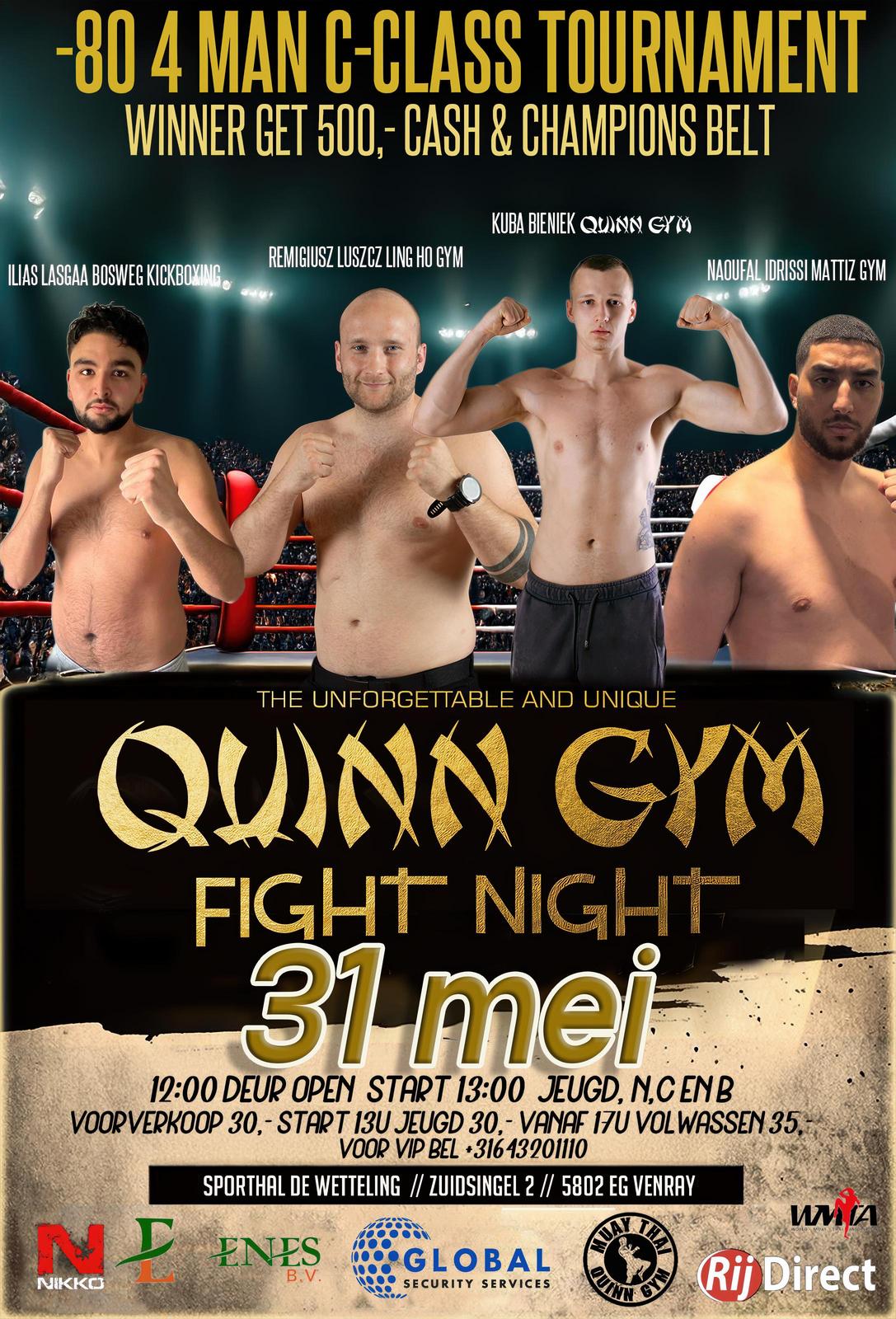 Quinn Gym Fight Night