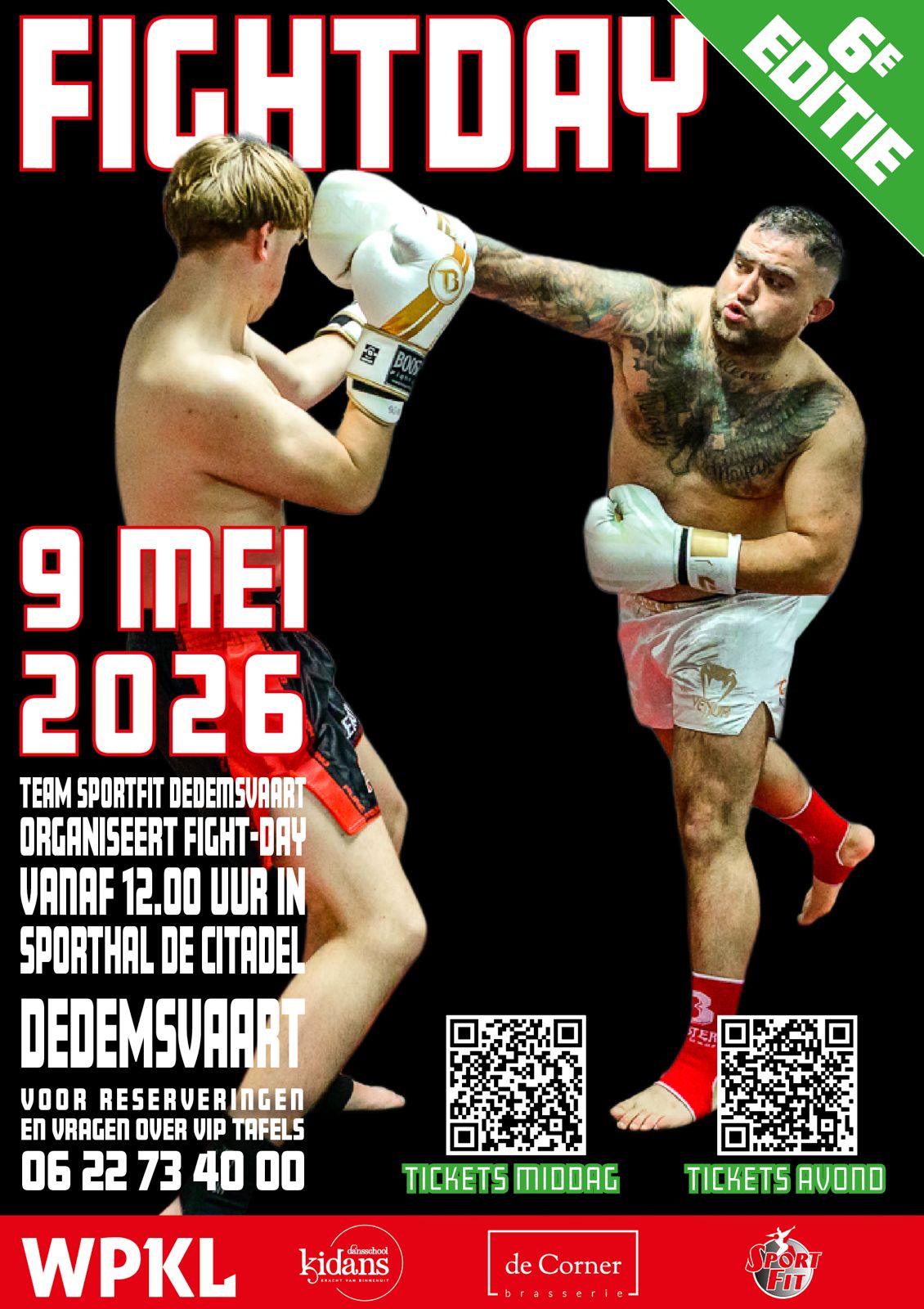 FIGHT DO37 CDとDVD Koop tickets voor Fightday (Dedemsvaart) - Middagprogramma in